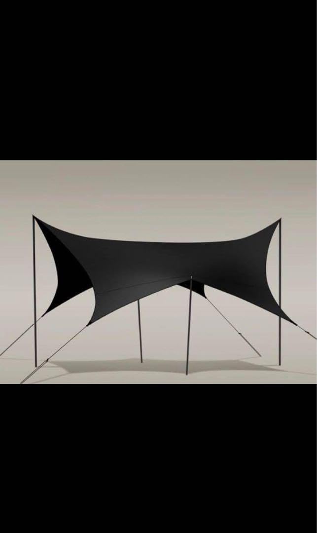 新品未使用　幕男 4th黒 TheArth×URBAN FOREST タープ 幕男4th くろ The Arth×URBAN FOREST 使用回数1回 幕男 4th.